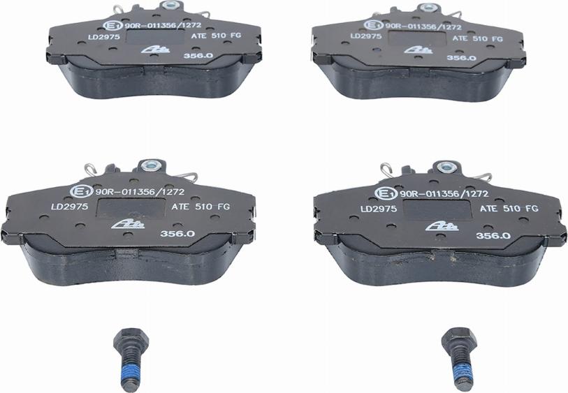 ATE 13.0470-2975.2 - Комплект спирачно феродо, дискови спирачки vvparts.bg