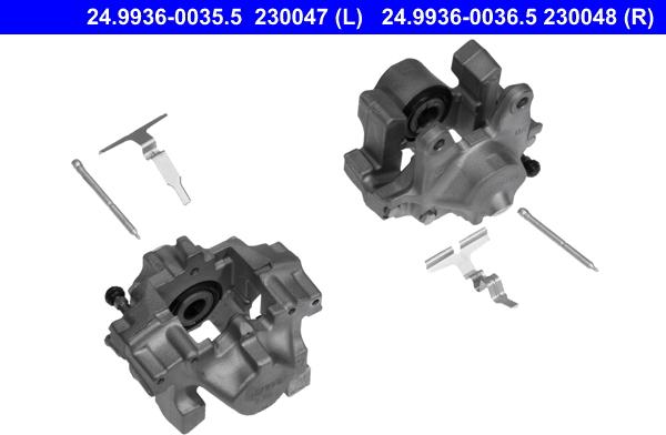 ATE 24.9936-0035.5 - Спирачен апарат vvparts.bg