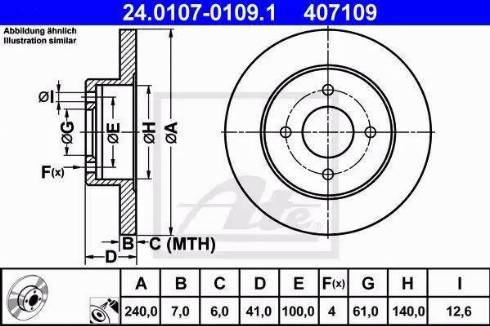 Alpha Brakes HTT-NS-033 - Спирачен диск vvparts.bg