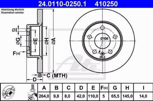 Alpha Brakes HTT-PL-003 - Спирачен диск vvparts.bg