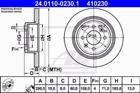 Alpha Brakes HTT-PE-003 - Спирачен диск vvparts.bg