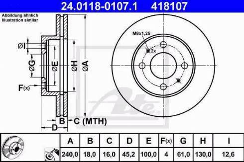 Alpha Brakes HTP-NS-060 - Спирачен диск vvparts.bg