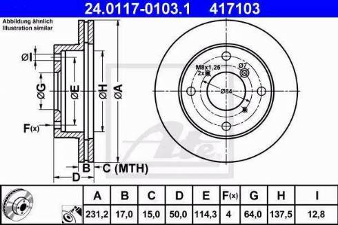 Alpha Brakes HTP-SU-006 - Спирачен диск vvparts.bg