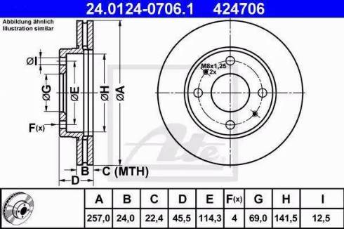 Alpha Brakes HTP-HY-506 - Спирачен диск vvparts.bg