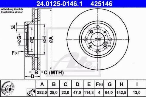 Alpha Brakes HTP-HD-036 - Спирачен диск vvparts.bg