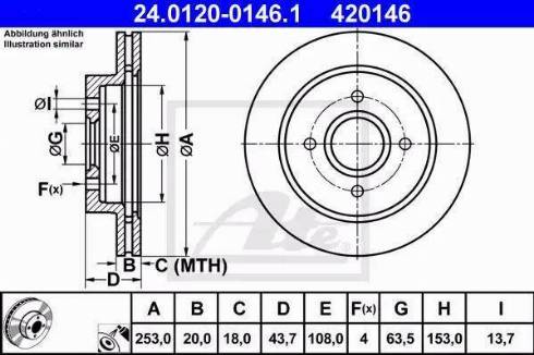 Alpha Brakes HTT-FR-000 - Спирачен диск vvparts.bg