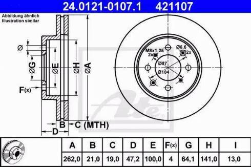 Alpha Brakes HTP-HD-020 - Спирачен диск vvparts.bg