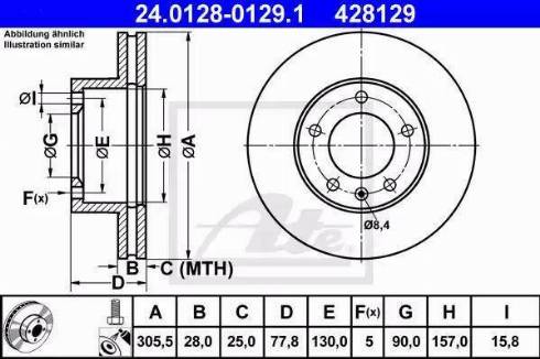 Alpha Brakes HTP-RE-032 - Спирачен диск vvparts.bg