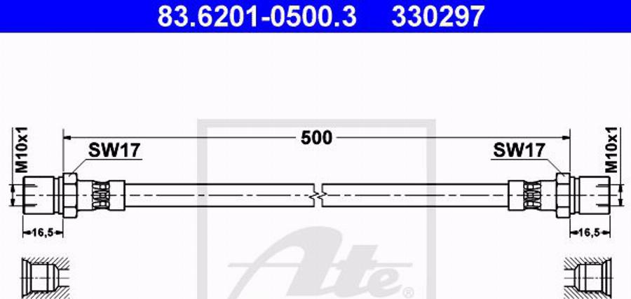 ATE 24.3451-1719.7 - Спирачен апарат vvparts.bg