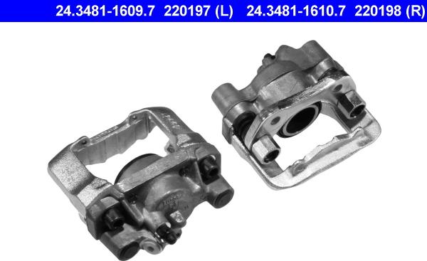 ATE 24.3481-1609.7 - Спирачен апарат vvparts.bg