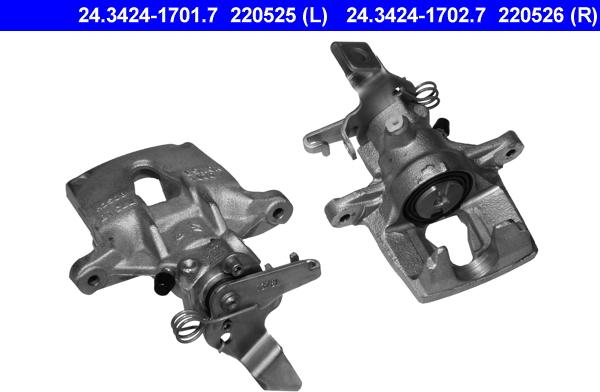 ATE 24.3424-1701.7 - Спирачен апарат vvparts.bg