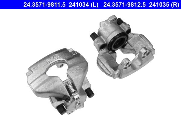 ATE 24.3571-9812.5 - Спирачен апарат vvparts.bg