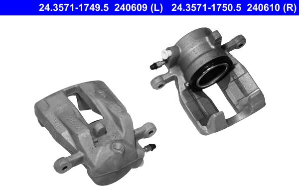 ATE 24.3571-1749.5 - Спирачен апарат vvparts.bg