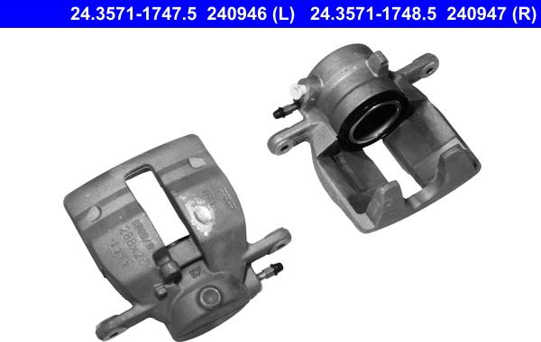 ATE 24.3571-1747.5 - Спирачен апарат vvparts.bg