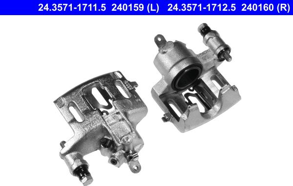 ATE 24.3571-1711.5 - Спирачен апарат vvparts.bg