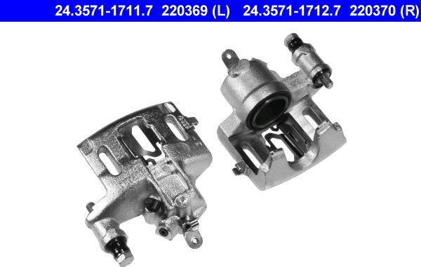 ATE 24.3571-1712.7 - Спирачен апарат vvparts.bg