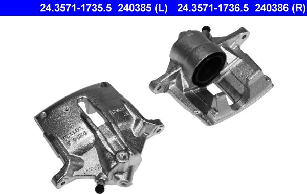 ATE 24.3571-1735.5 - Спирачен апарат vvparts.bg