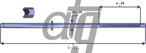 ATG 20150054 - Кормилен вал vvparts.bg