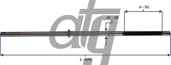 ATG 20150003 - Кормилен вал vvparts.bg