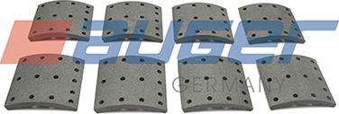 Auger 78303 - Комплект феродо за накладки, барабанни спирачки vvparts.bg