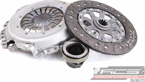 AUSTRALIAN CLUTCH KBM22005 - Комплект съединител vvparts.bg