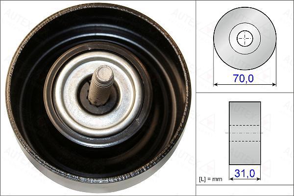 Autex 654997 - Паразитна / водеща ролка, пистов ремък vvparts.bg