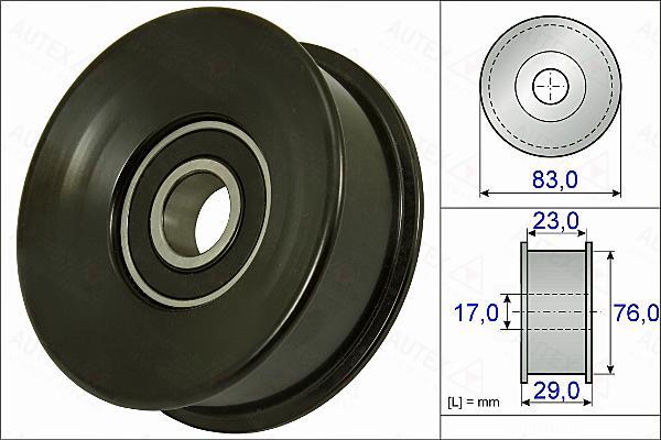 Autex 654904 - Паразитна / водеща ролка, пистов ремък vvparts.bg