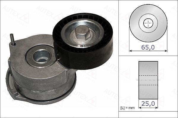 Autex 654905 - Ремъчен обтегач, пистов ремък vvparts.bg