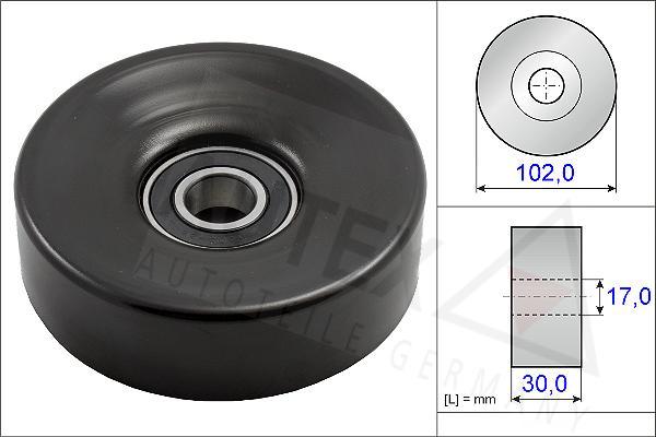 Autex 654697 - Паразитна / водеща ролка, пистов ремък vvparts.bg