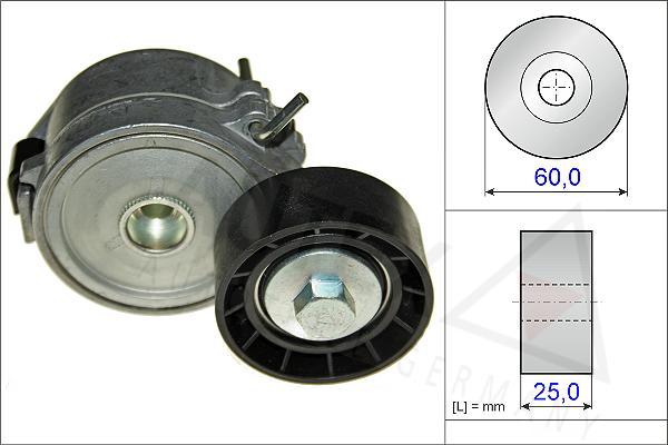 Autex 654678 - Ремъчен обтегач, пистов ремък vvparts.bg