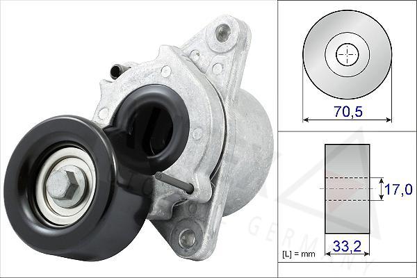 Autex 654845 - Ремъчен обтегач, пистов ремък vvparts.bg