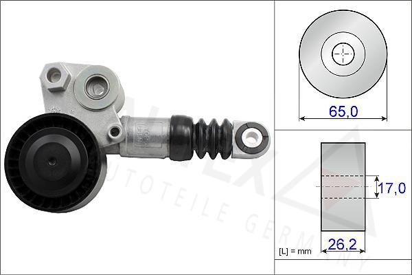 Autex 654846 - Ремъчен обтегач, пистов ремък vvparts.bg