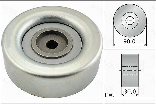 Autex 654857 - Паразитна / водеща ролка, пистов ремък vvparts.bg