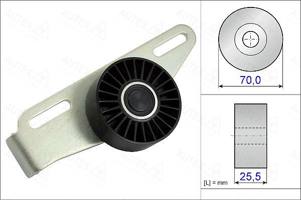 Autex 654862 - Паразитна / водеща ролка, пистов ремък vvparts.bg