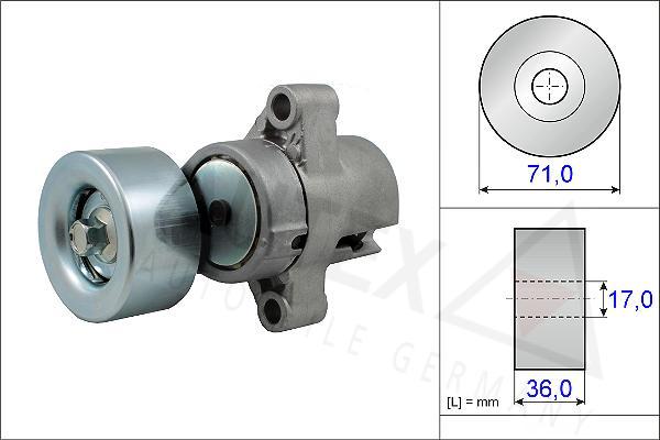 Autex 654813 - Ремъчен обтегач, пистов ремък vvparts.bg