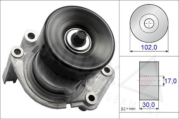 Autex 654706 - Ремъчен обтегач, пистов ремък vvparts.bg