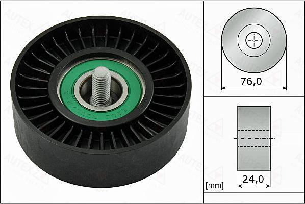 Autex 655111 - Паразитна / водеща ролка, пистов ремък vvparts.bg