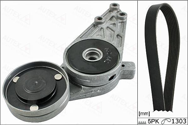 Autex 702900 - Комплект пистов ремък vvparts.bg