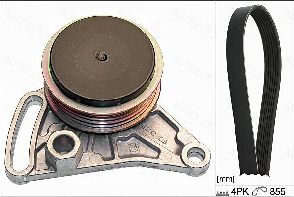 Autex 702903 - Комплект пистов ремък vvparts.bg