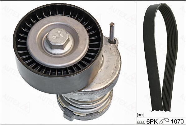 Autex 702886 - Комплект пистов ремък vvparts.bg