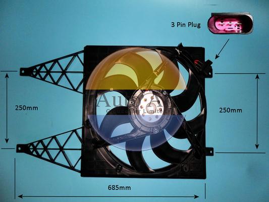 Auto Air Gloucester 05-1323 - Електромотор, вентилатор на радиатора vvparts.bg
