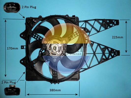 Auto Air Gloucester 05-1378 - Електромотор, вентилатор на радиатора vvparts.bg