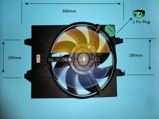 Auto Air Gloucester 05-1246 - Електромотор, вентилатор на радиатора vvparts.bg