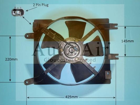 Auto Air Gloucester 05-1207 - Електромотор, вентилатор на радиатора vvparts.bg