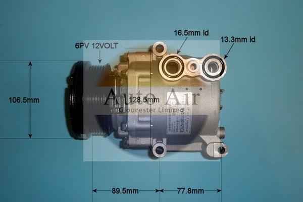 Auto Air Gloucester 14-9759P - Компресор, климатизация vvparts.bg