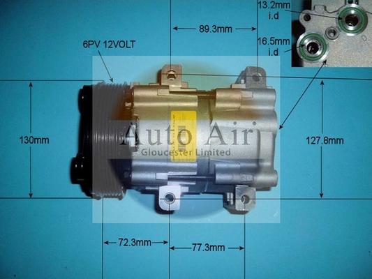 Auto Air Gloucester 14-4440 - Компресор, климатизация vvparts.bg