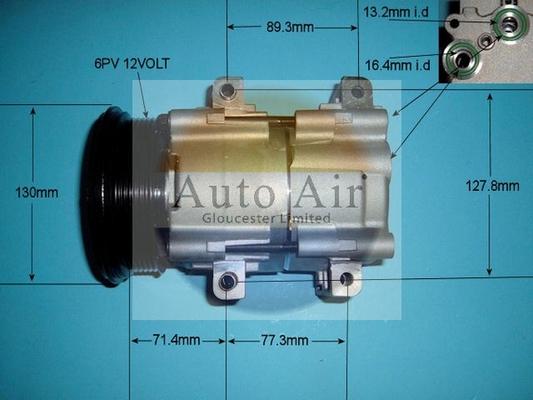 Auto Air Gloucester 14-4439 - Компресор, климатизация vvparts.bg