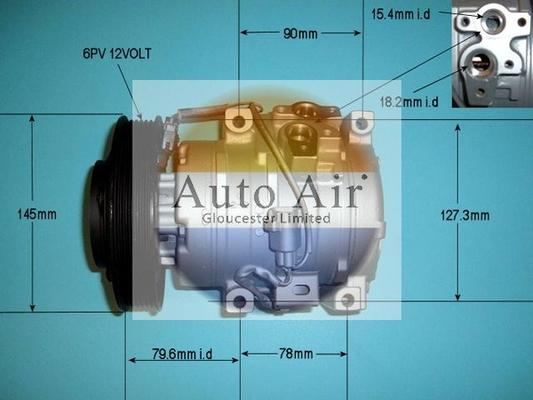 Auto Air Gloucester 14-4801R - Компресор, климатизация vvparts.bg