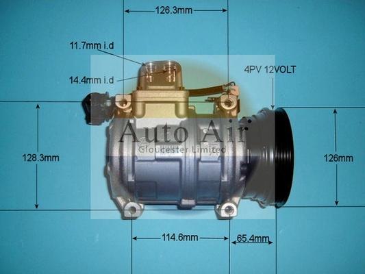 Auto Air Gloucester 14-5663 - Компресор, климатизация vvparts.bg