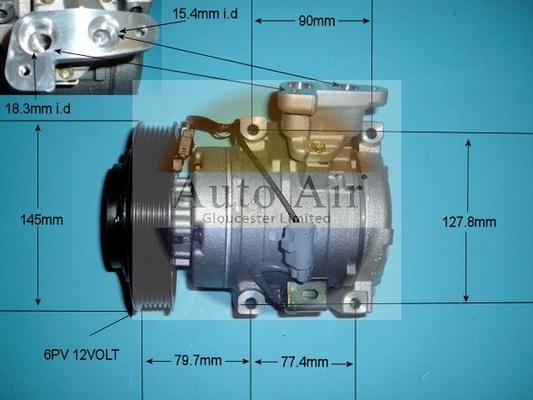 Auto Air Gloucester 14-5341 - Компресор, климатизация vvparts.bg